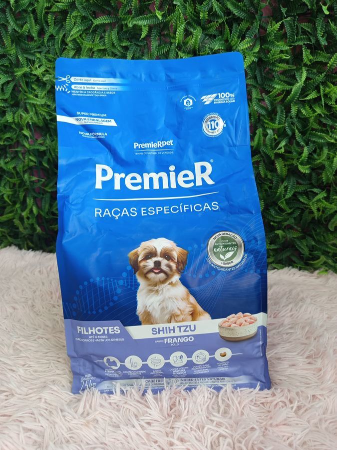 Ração Premier Shih Tzu Filhote 2,5Kg