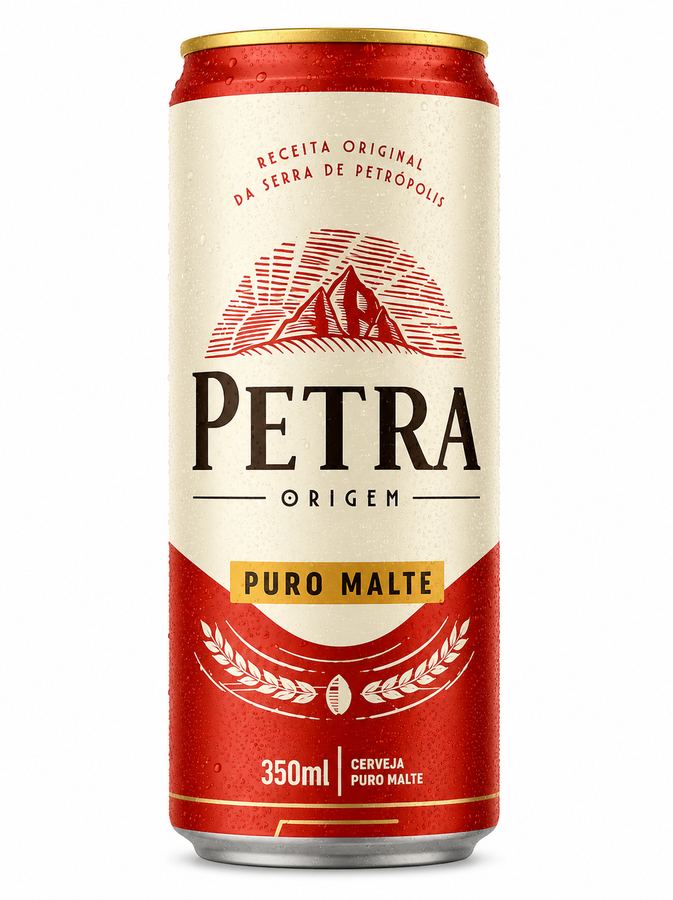 Lata Petra origem 350ml.