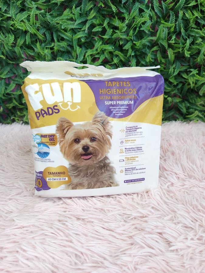 Tapete Higiênico Ultra Absorventes 60cm x 55cm