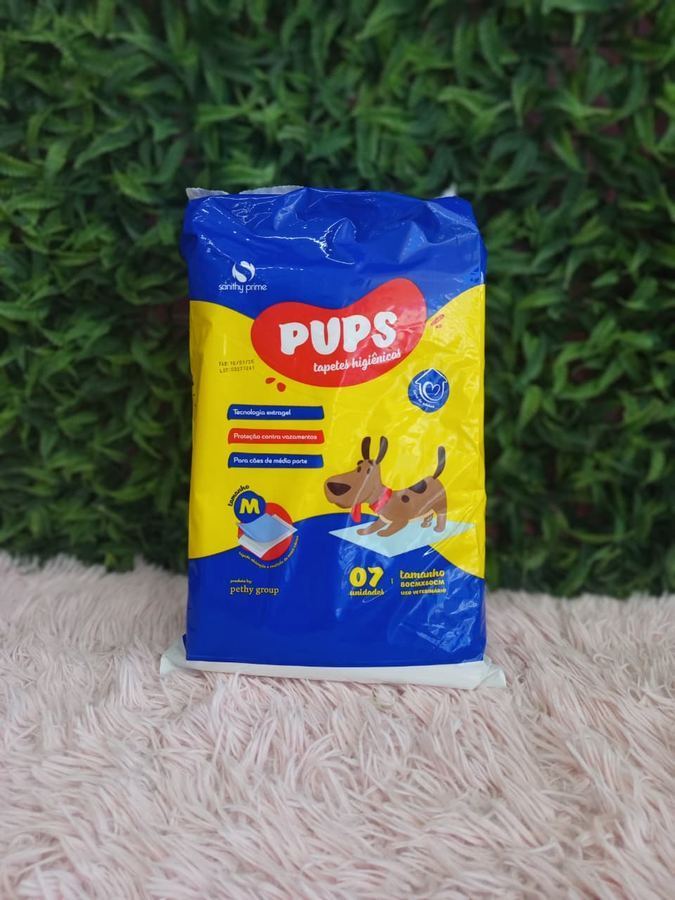 Tapete Higiênico Pups 7uni 50cm x 60cm